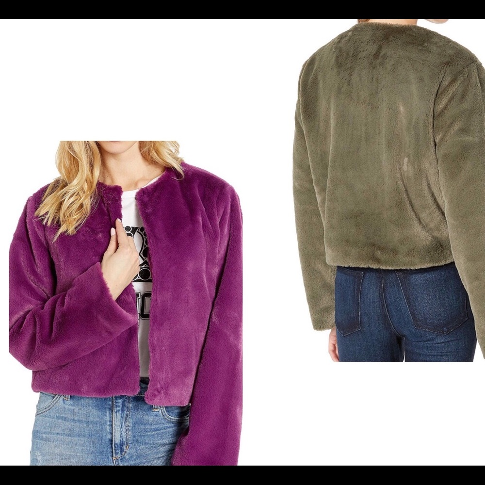 Juicy couture Faux Fur Jacket NWT